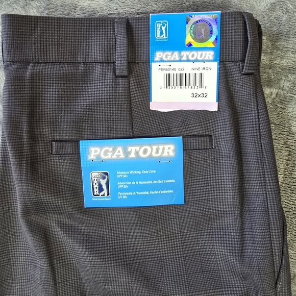 PGA Tour Golf Pants Sizr 32x32 New NWT Performance Active Moisture Wicking UPF50 - Picture 2 of 7